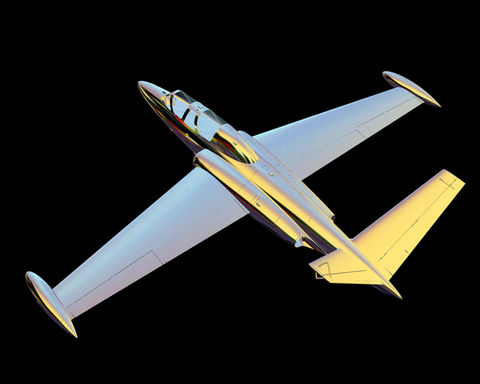 Rendering of the Planeprint Fouga Magister