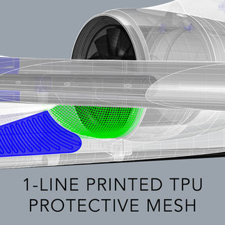 Features Jetwing by Planeprint fully 3d printed jet