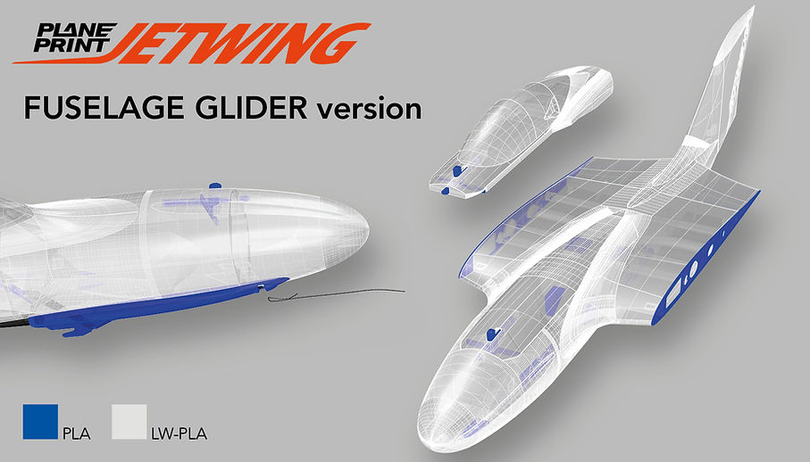 KIT Jetwing FUSELAGE GLIDER