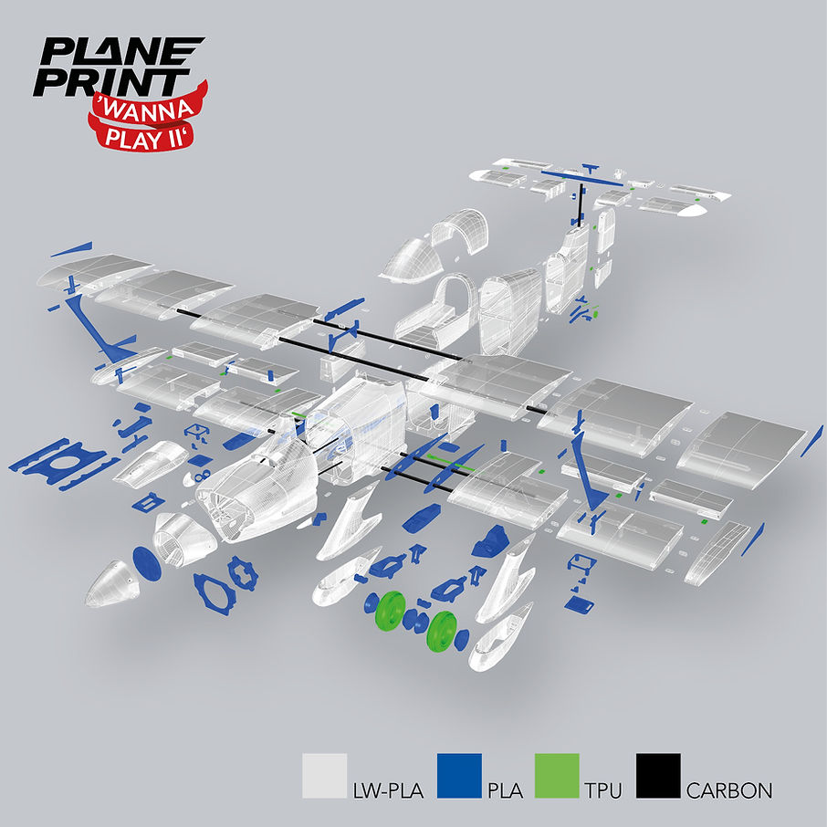 Wanna Play II details for 3d print