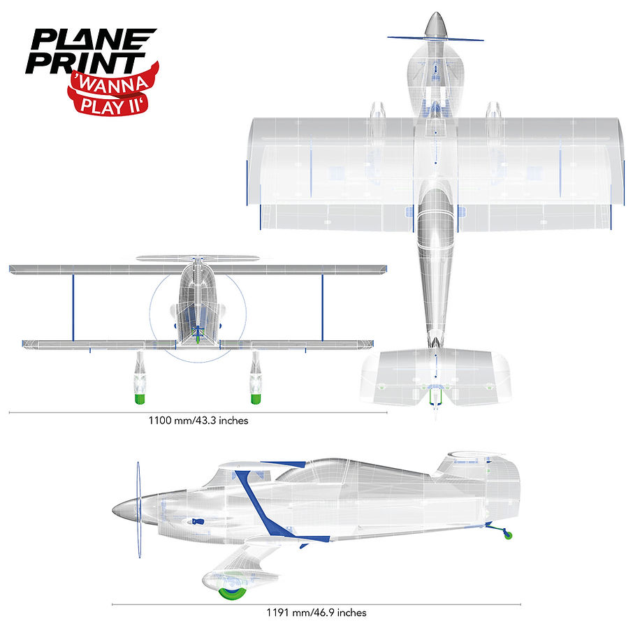 Construction details of the Wanna Play II 