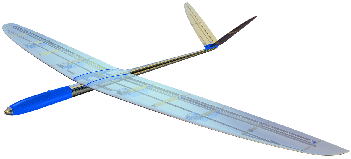 3d RC glider AERON by Planeprint